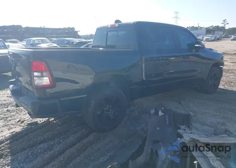 2021 Ram 1500 Big Horn 4X4 5'7 Box from USA, damaged, VIN 1C6SRFFT9MN518224